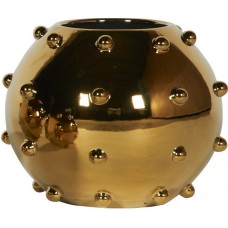 Ваза настольная Nucleus ball gold middle