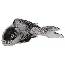 Декор Mirror Fish silver small