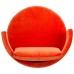 Кресло Sirio velvet orange