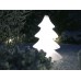 Декоративная елка с белой подсветкой 82 см / 16842