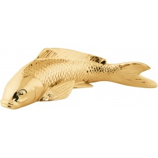 Декор Mirror Fish gold big