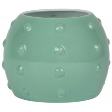 Ваза настольная Nucleus ball turquoise small