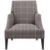 Кресло Gold coast chair grey checkerboard