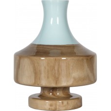 Ваза настольная Rustic Chic vase blue wood