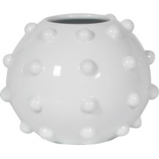 Ваза настольная Nucleus ball white little