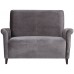 Диван Baker Street velvet dark grey 2х-местный