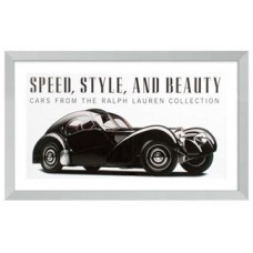 Постер с паспарту в раме Speed, Style and Beauty