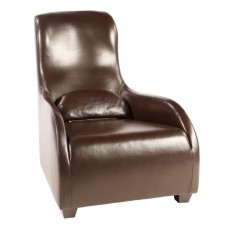Кресло Kalos dark brown leather