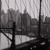 Постер с паспарту в раме Brooklyn bridge