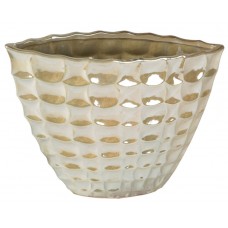 Ваза настольная Regello Large Waffle Texture Ceramic VASE / 17031