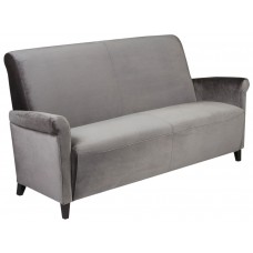 Диван Baker Street velvet dark grey 3х-местный