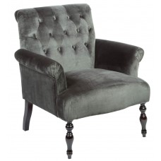 Кресло Albion velvet graphite
