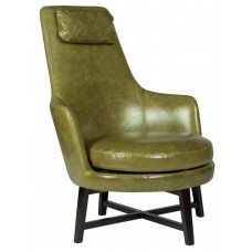 Кресло Home Space green leather
