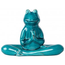 Декор Frog blue yoga
