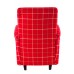 Кресло Baker Street red checkerboard
