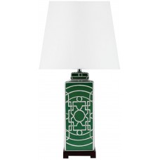 Лампа настольная Pattern green