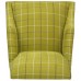 Кресло Gold coast chair yellow checkerboard