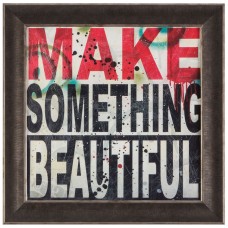Постер в раме Make Something Beautiful / ERF1391310