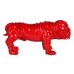 Скульптура Glossy Pug red