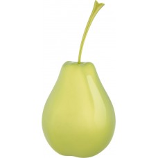 Декор Pear metallic light green small