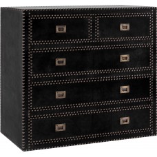 Комод Shepard 5 drawers black