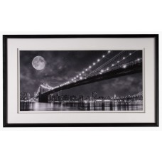 Постер с паспарту в раме Brooklyn Bridge / IAS1391235-1