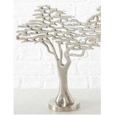 Декоративный элемент Дерево ART отделка серебро