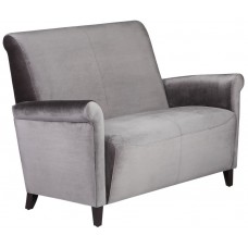 Диван Baker Street velvet dark grey 2х-местный