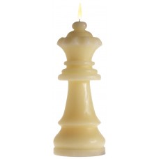 Свеча / Шахматная фигура &quot;Ферзь&quot; / White / 07134BIA