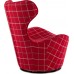 Кресло Serenity red checkerboard
