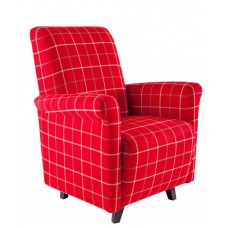 Кресло Baker Street red checkerboard